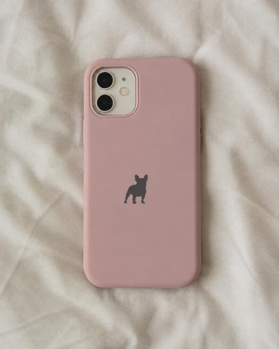 Funda de móvil con la silueta